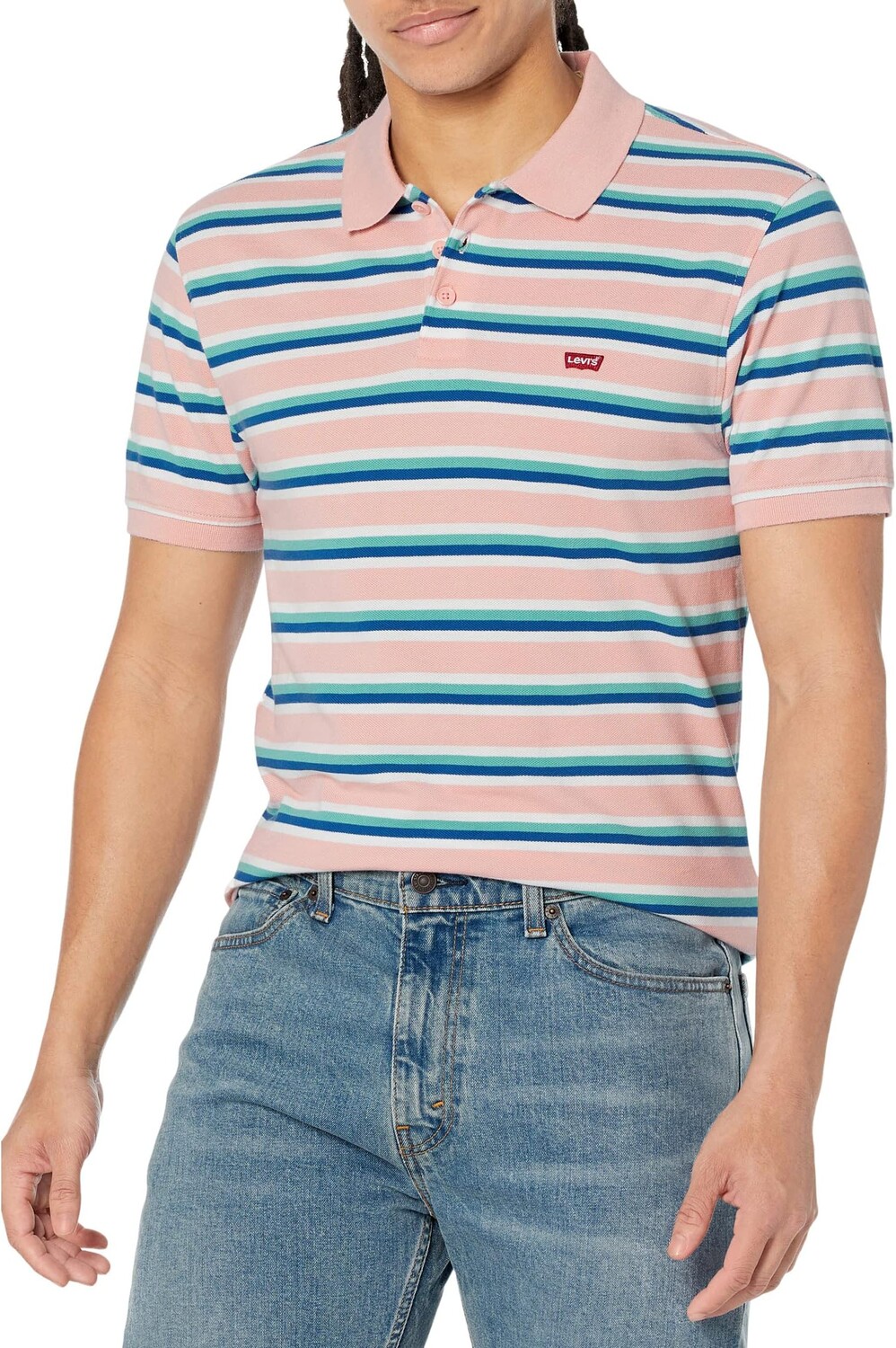 

Рубашка-поло Housemark Polo Levi's, цвет Peachskin Stripe
