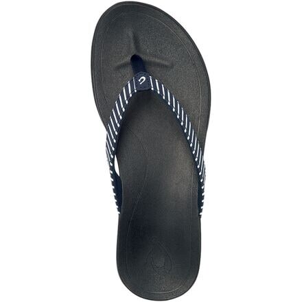 

Вьетнамки Ho'opio женские Olukai, цвет Trench Blue/Stripe