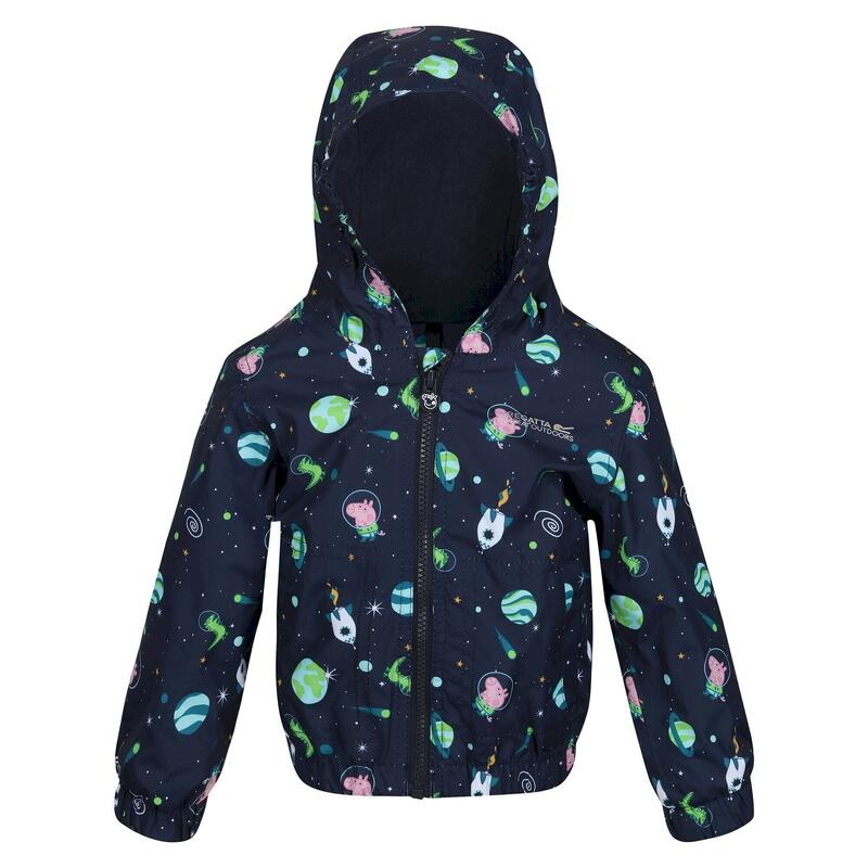 Утепленная куртка Muddy Puddle Cosmic Peppa Pig для мальчиков и девочек, темно-синяя REGATTA, цвет azul