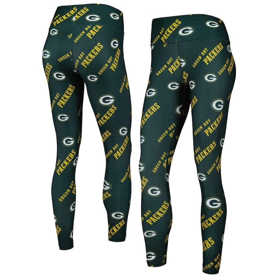 

Леггинсы Concepts Sport Green Bay Packers, зеленый