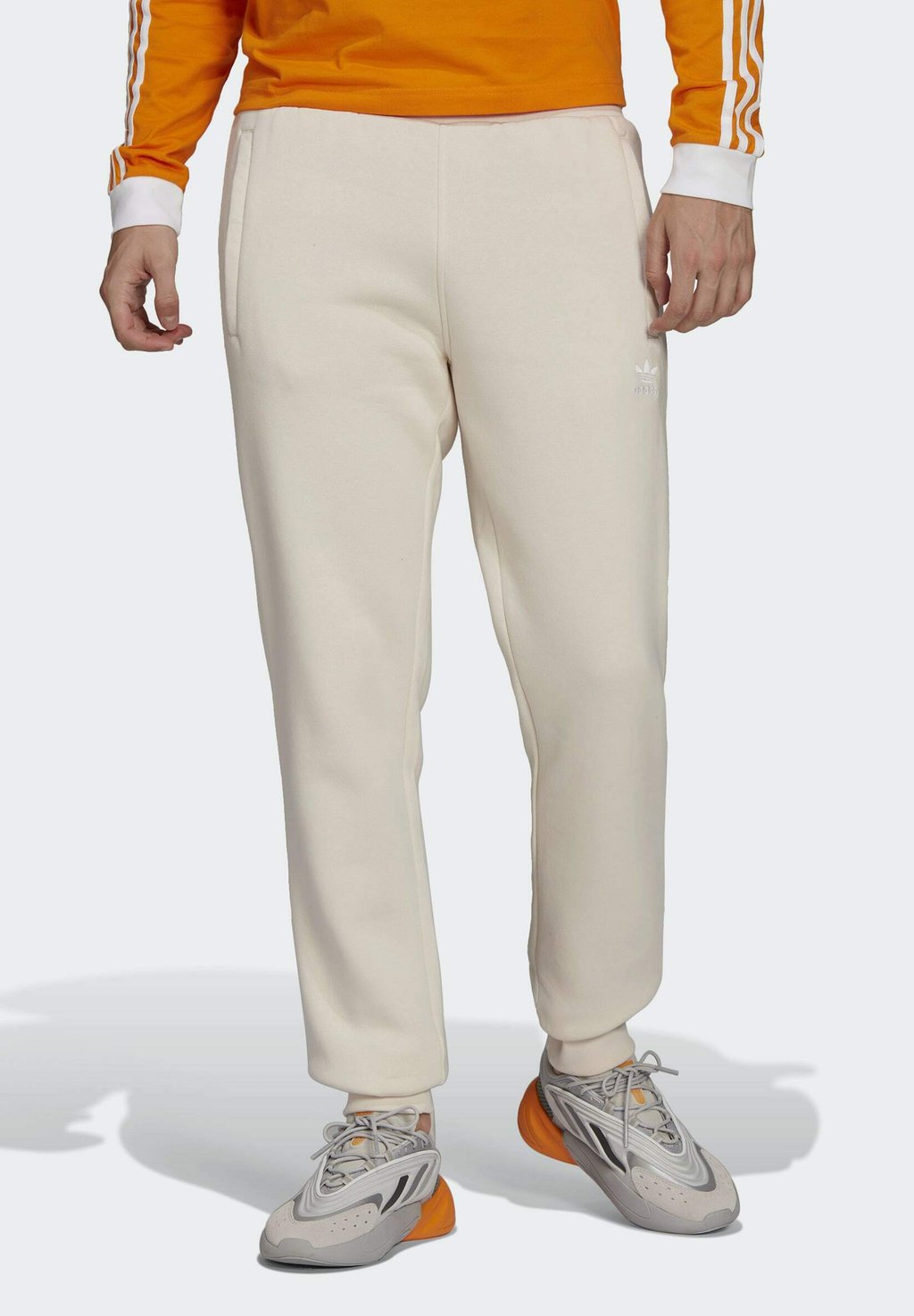 Спортивные брюки Adicolor Essentials Trefoil adidas Originals, белый adidas originals adicolor essentials trefoil