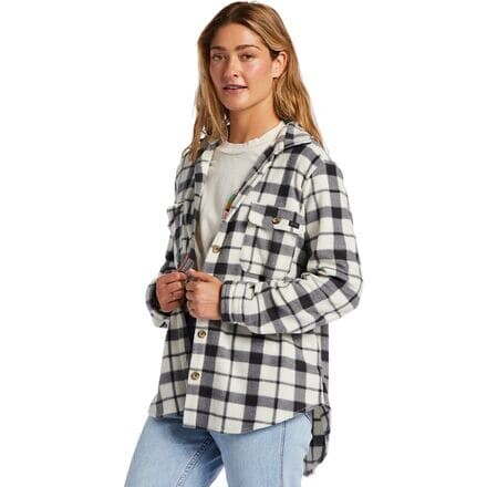 

Forge Fleece женские Billabong, цвет White Black 2
