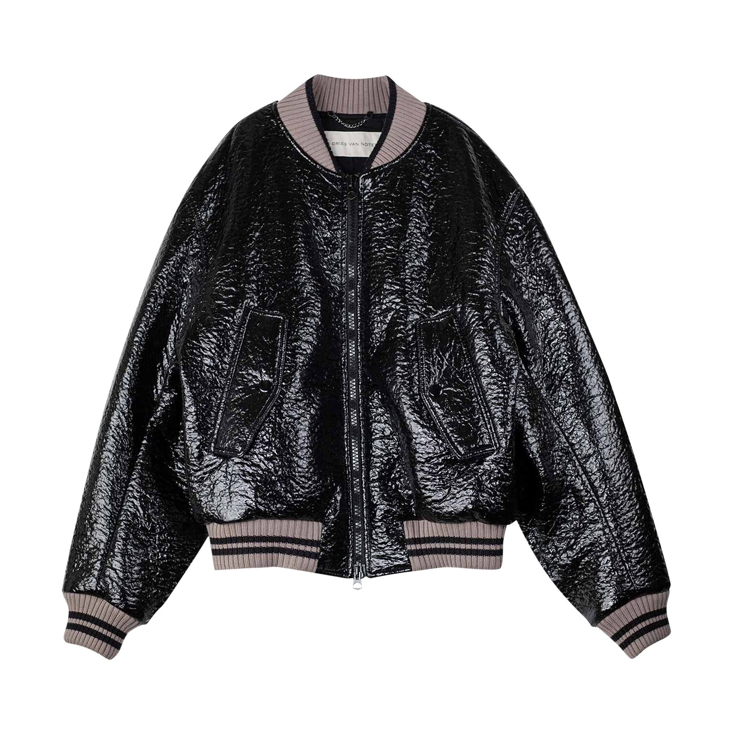 

Куртка-бомбер Dries Van Noten Черная, Черный