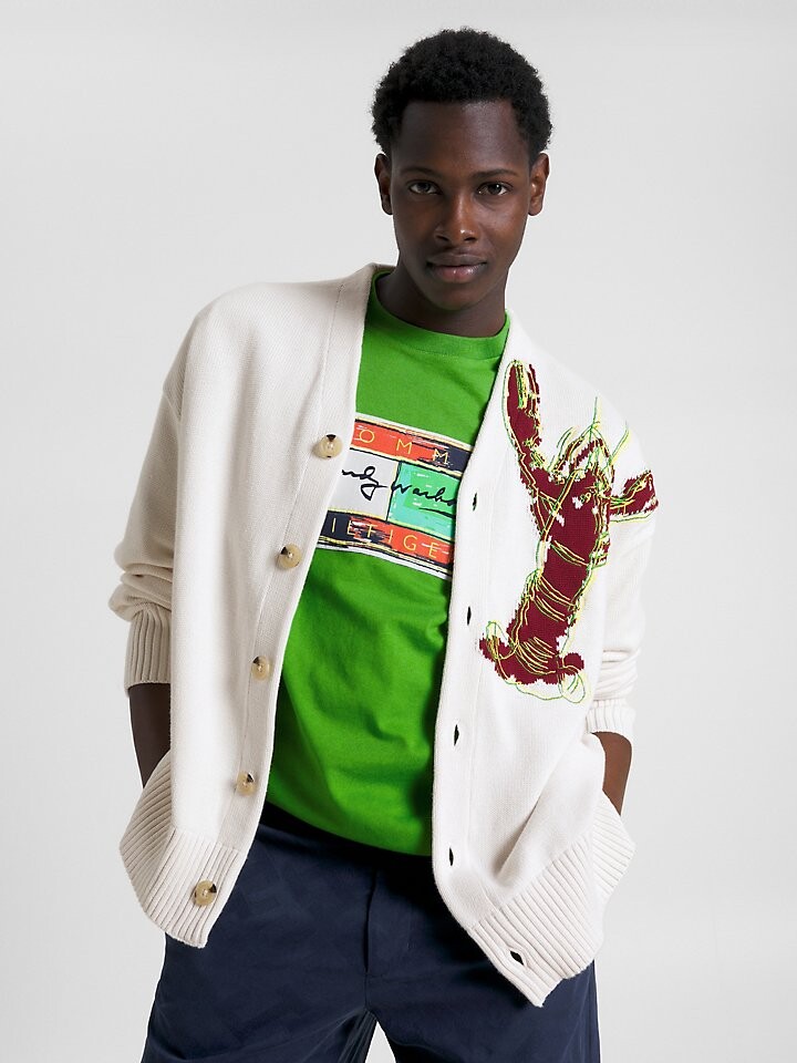 

Кардиган с лобстером Tommy Hilfiger X ANDY WARHOL