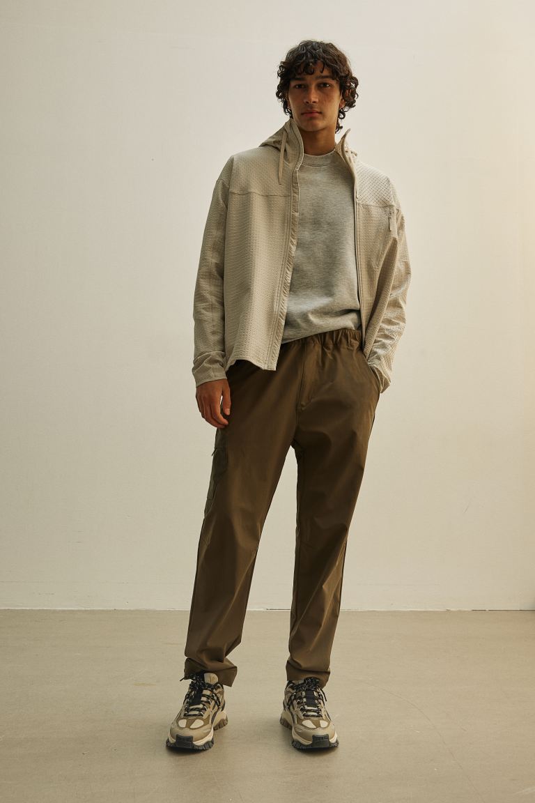 Водоотталкивающие походные брюки H&M, коричневый