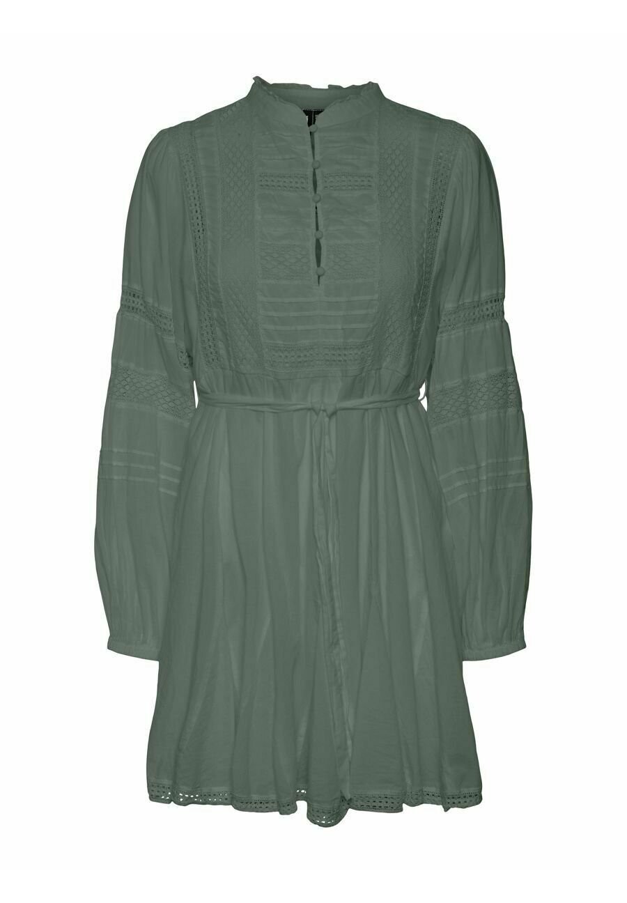 

Платье-рубашка Vero Moda, зеленый