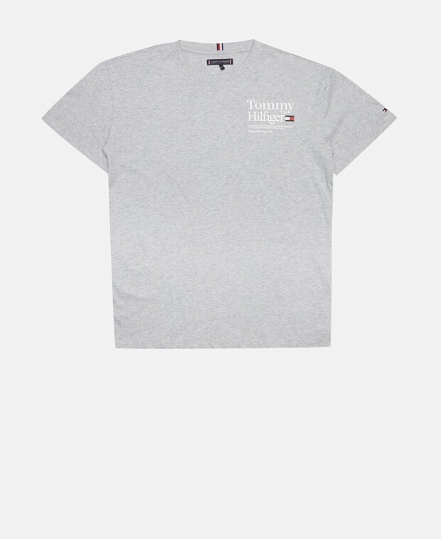 

Футболка Tommy Hilfiger, светло-серый