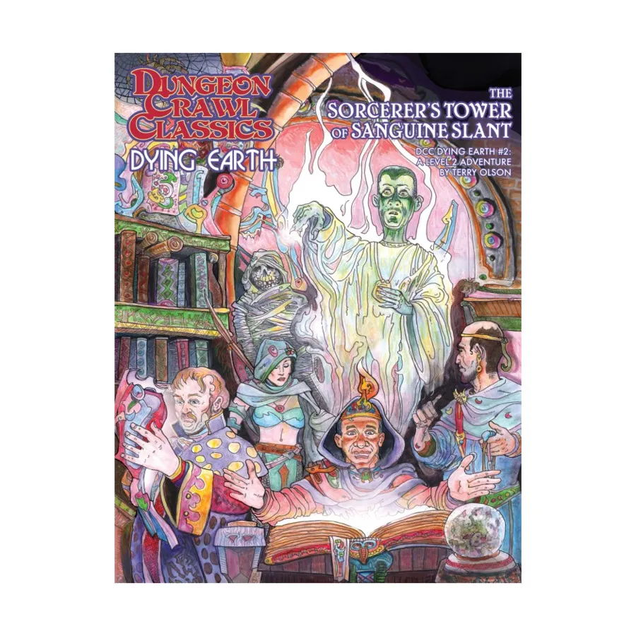

Модуль Issue #2 - Sorcerer's Tower of Sanguine Slant, Dungeon Crawl Classics - Dying Earth
