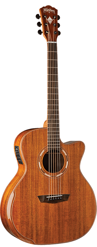 Акустическая гитара Washburn Comfort G55CE Koa