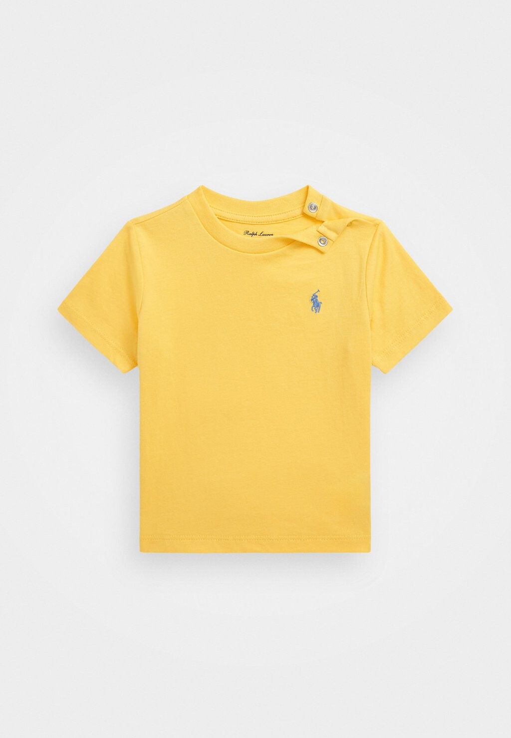 

Футболка базовая BABY Polo Ralph Lauren, цвет chrome yellow