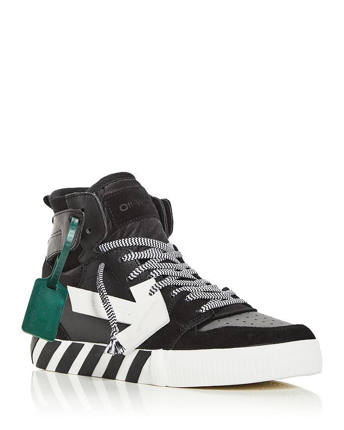 

Мужские высокие кроссовки на вулканизированной основе Off-White