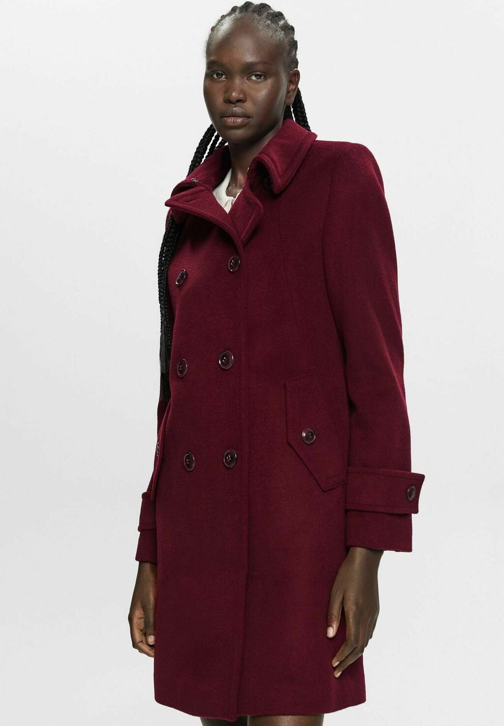 

Классическое платье Esprit, баклажановый, Фиолетовый