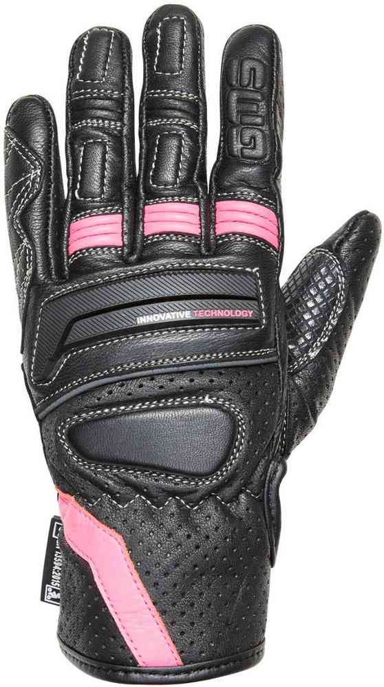 Женские мотоциклетные перчатки GMS Navigator gms, черный/розовый