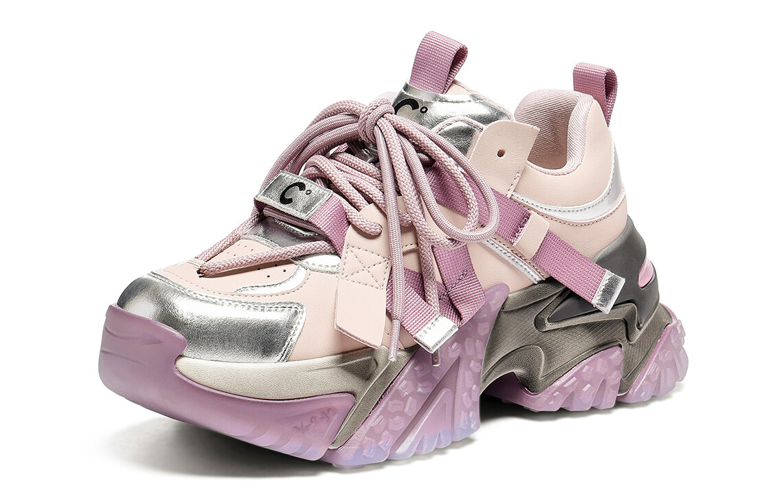 

Кроссовки C°BANNER Chunky Sneakers Women's Low-top Purple, фиолетовый