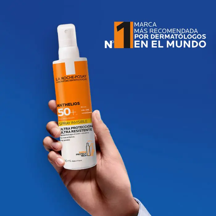 

Солнцезащитный крем anthelios sun 50+ cuerpo spray La Roche-Posay, объем 200 мл