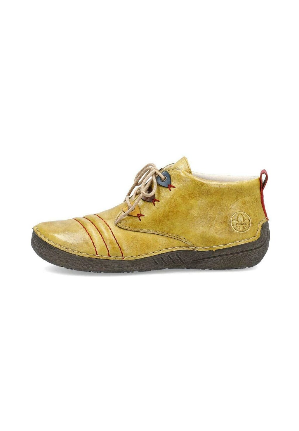 Спортивные туфли на шнуровке Rieker, цвет gelb