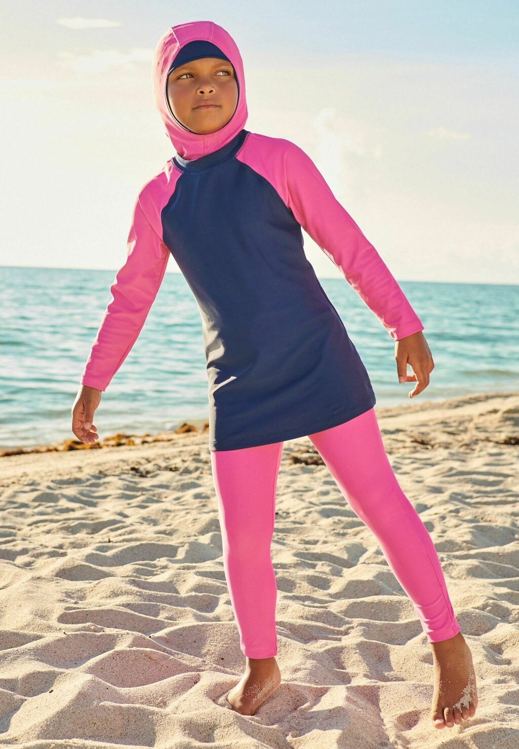 

Купальник 3 PIECE SWIM SET Next, цвет navy pink