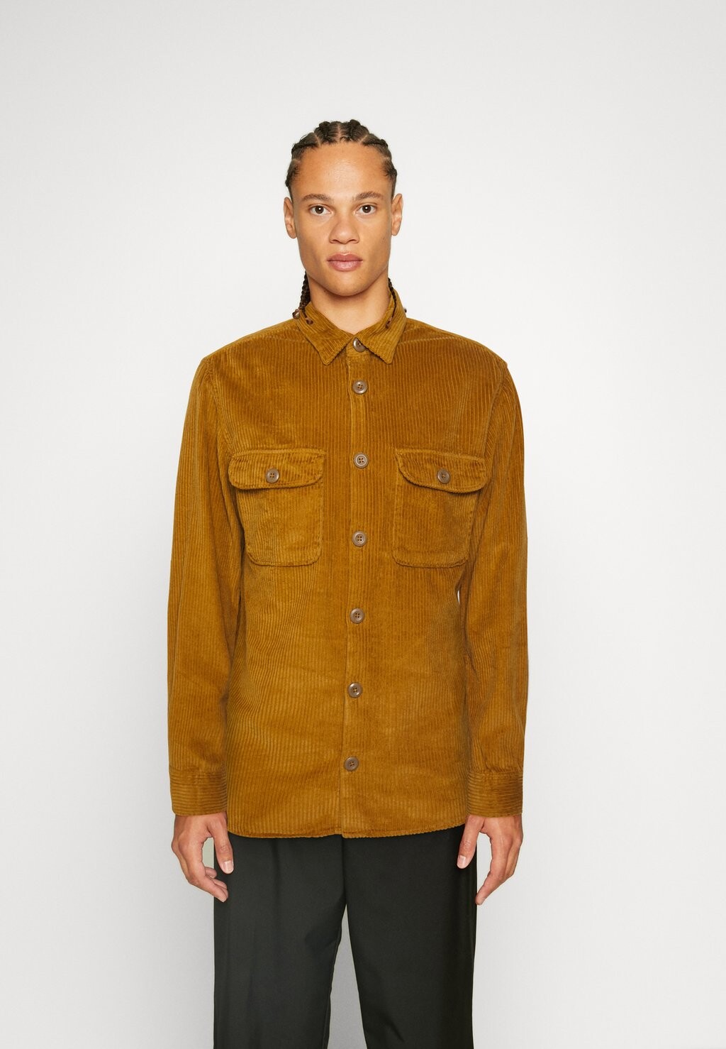 

Рубашка Entertainment Jack & Jones JJDARREN OVERSHIRT, цвет rubber