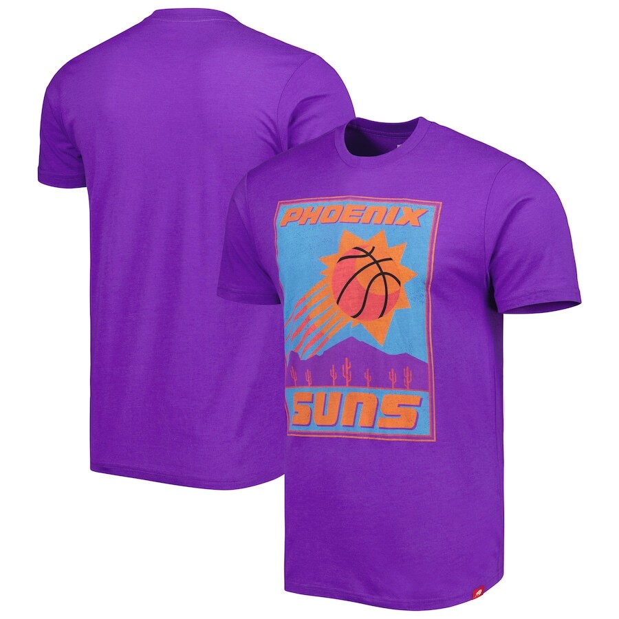 

Футболка с коротким рукавом Sportiqe Phoenix Suns, фиолетовый