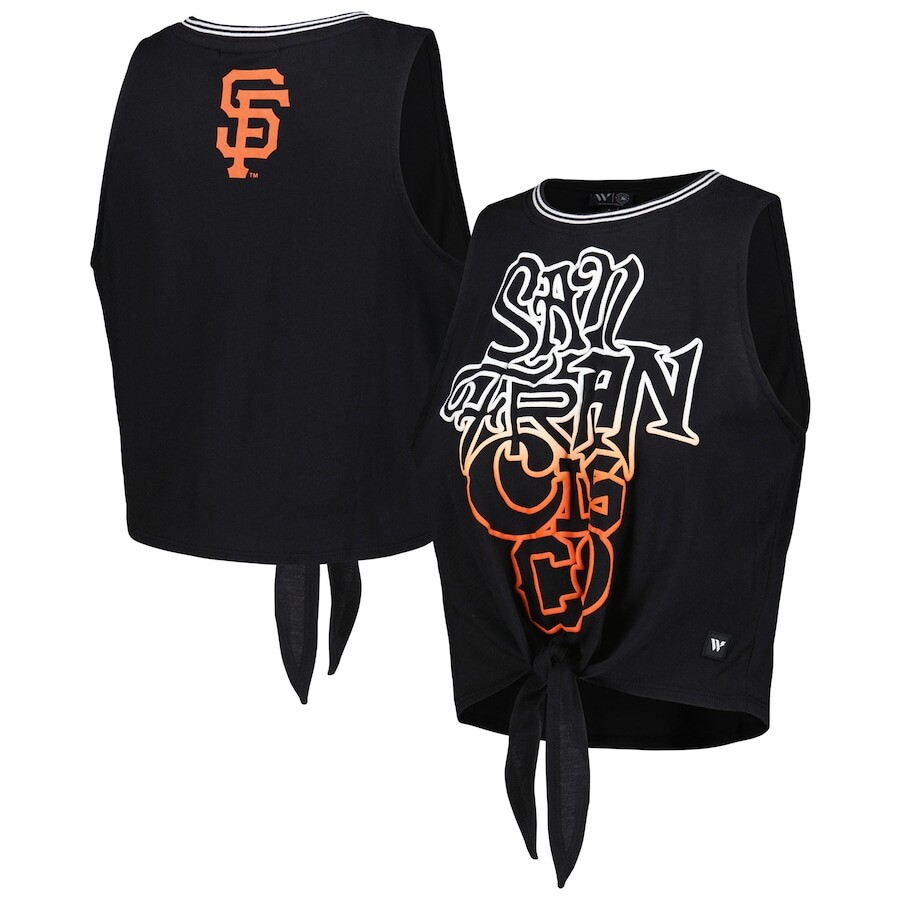 

Топ The Wild Collective San Francisco Giants, черный