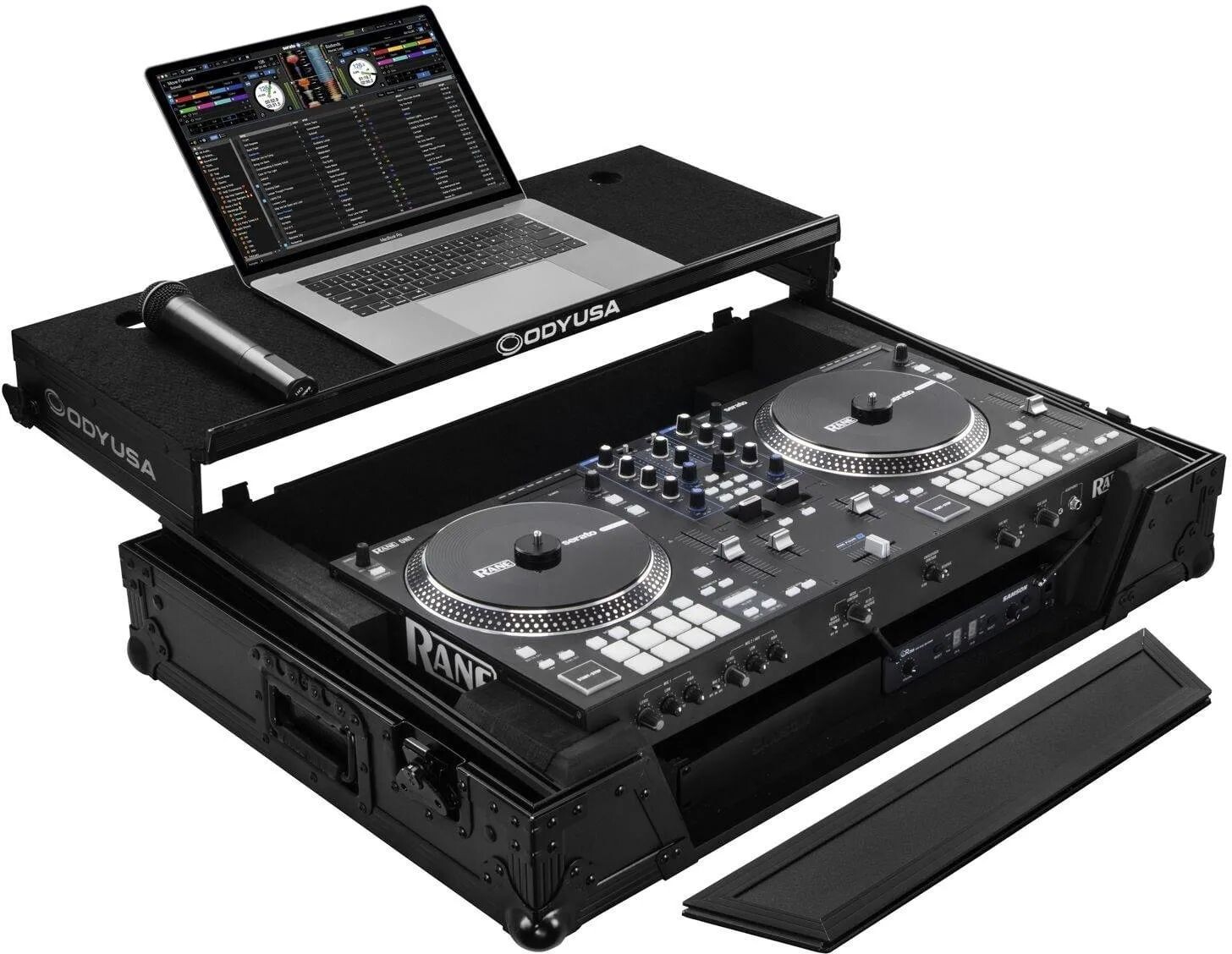 

Кейс Odyssey FZGSRANEONEW1BL для Rane One с платформой Glide и пространством для стойки высотой 1U — Black Label