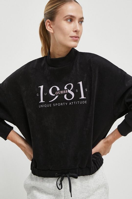 

Угадайте, толстовка Guess, черный