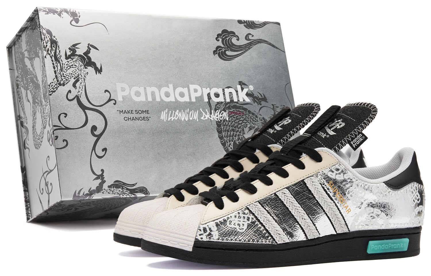 

Adidas originals Superstar Series Обувь для скейтбординга унисекс, Black/Silver
