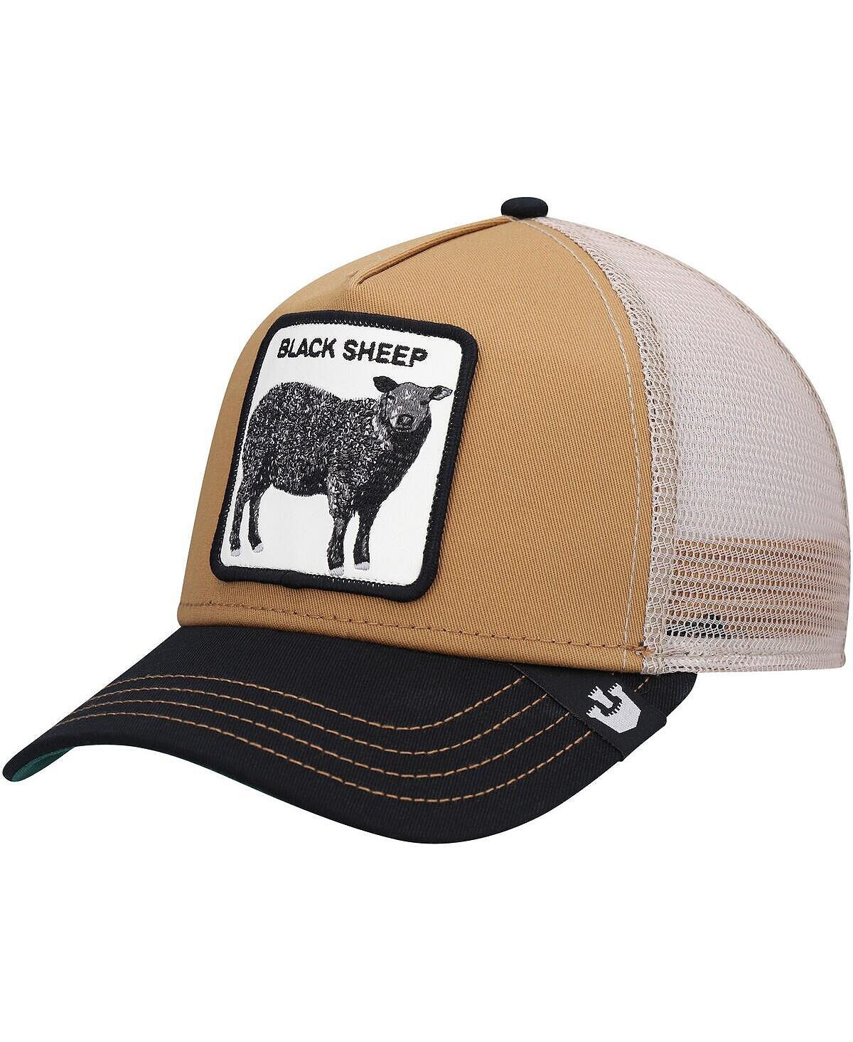 

Мужская кепка Snapback цвета хаки, черная Black Sheep Trucker Goorin Bros.