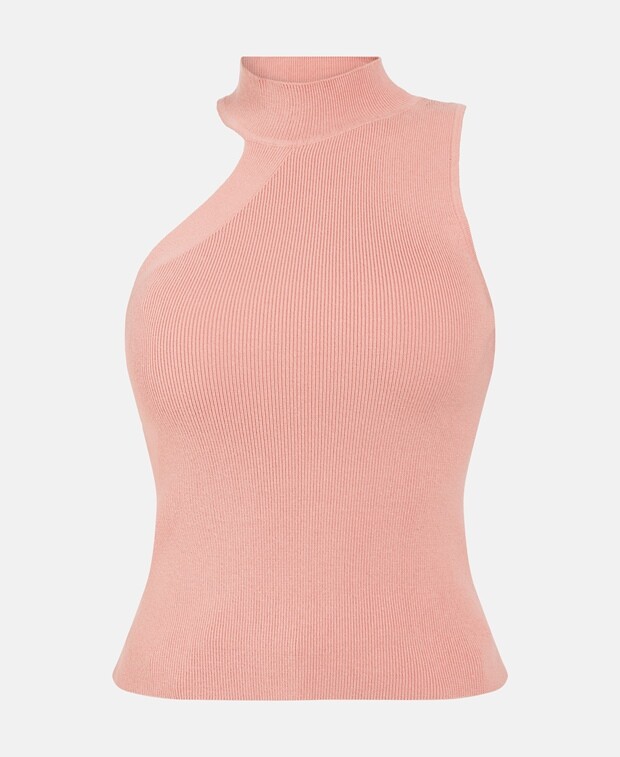 

Вязаный топ DKNY, абрикос
