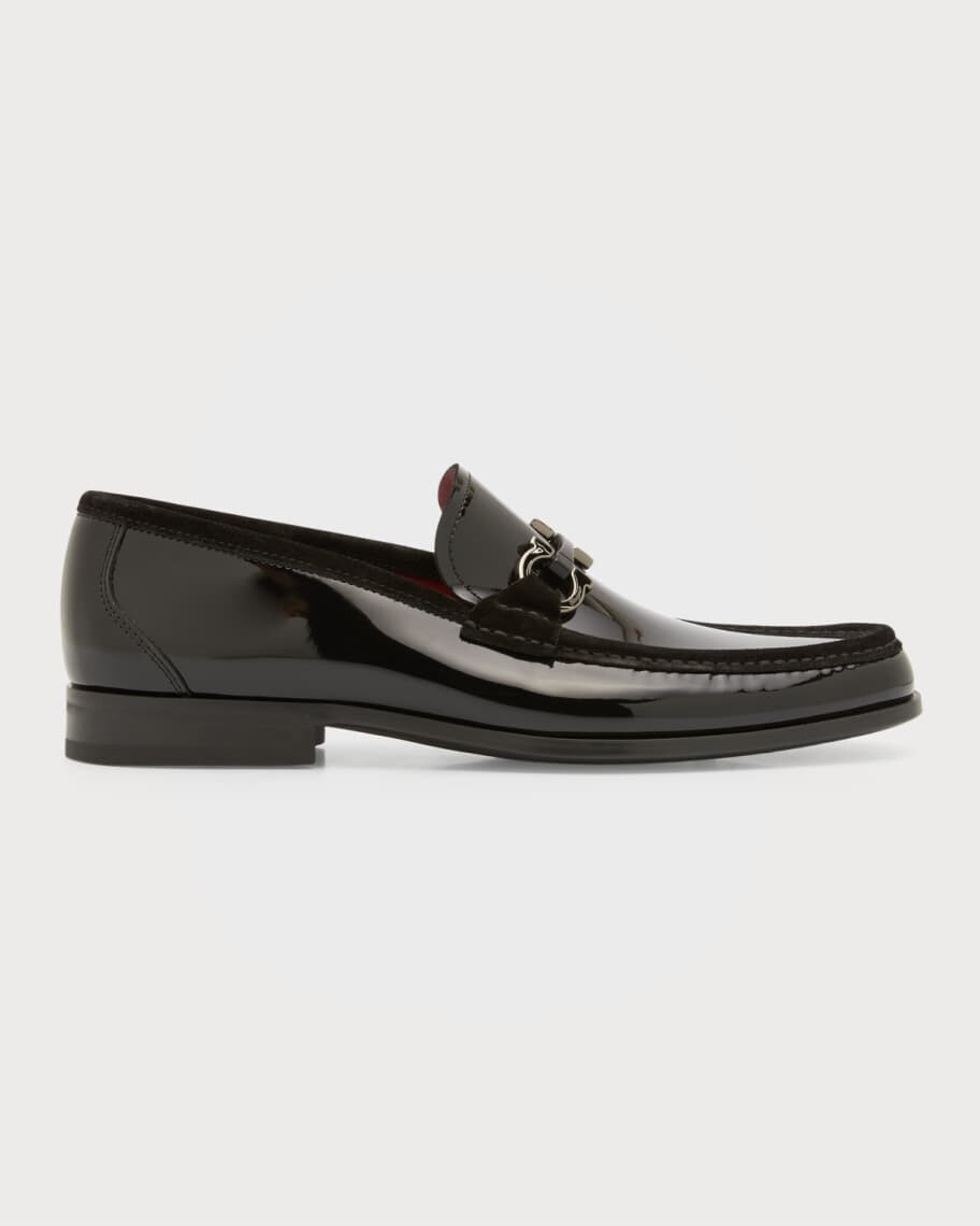 

Мужские лакированные лоферы Grandioso-2 Gancini Ferragamo