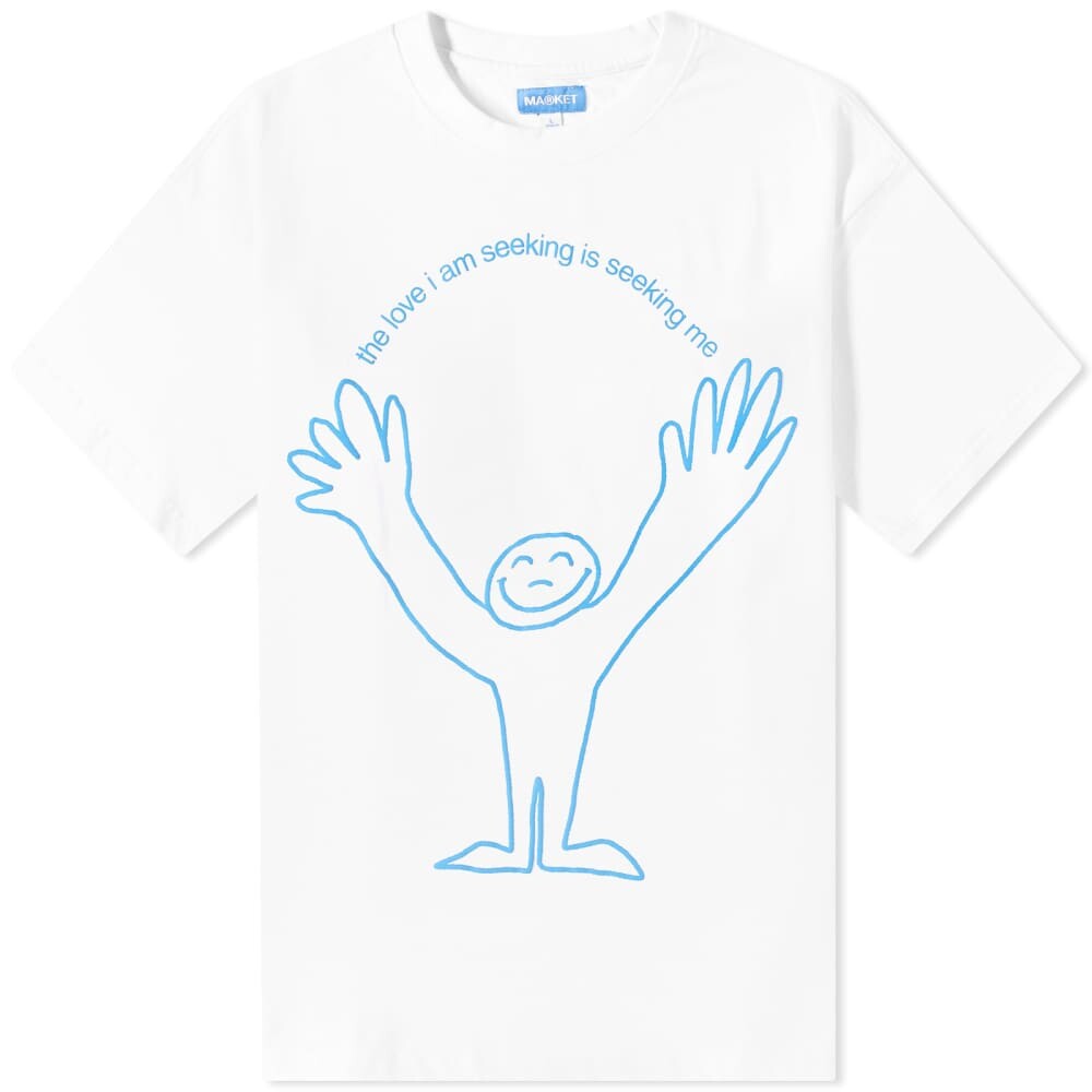 

Футболка Market Seek Love, белый