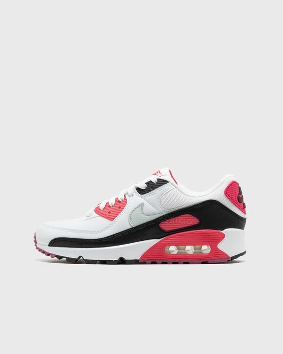 

Кроссовки Nike Wmns Air Max 90, цвет white/light silver-aster pink-black