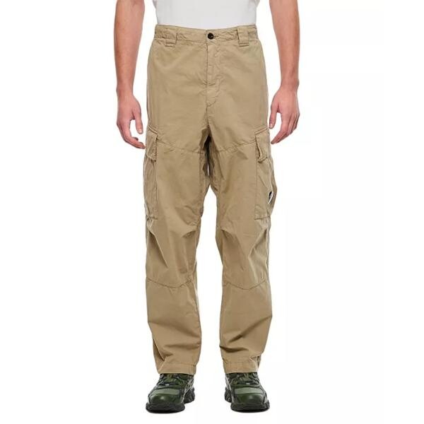 Брюки cargo pants in microreps Cp Company, зеленый