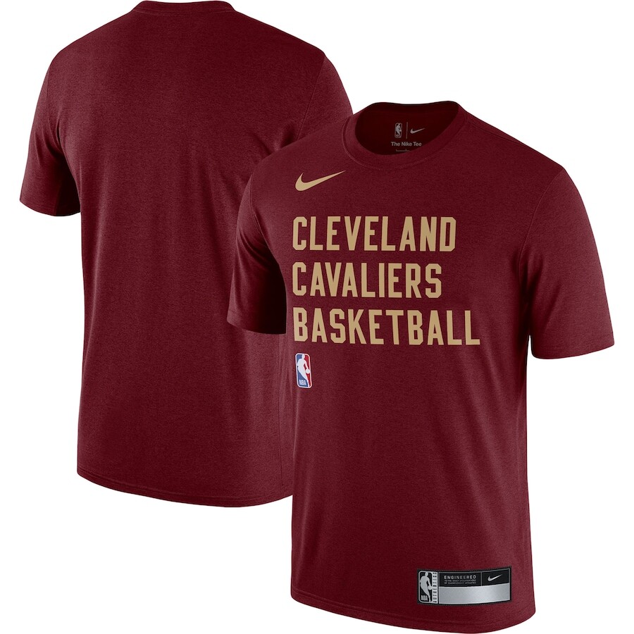 

Футболка с коротким рукавом Nike Cleveland Cavaliers, бордовый