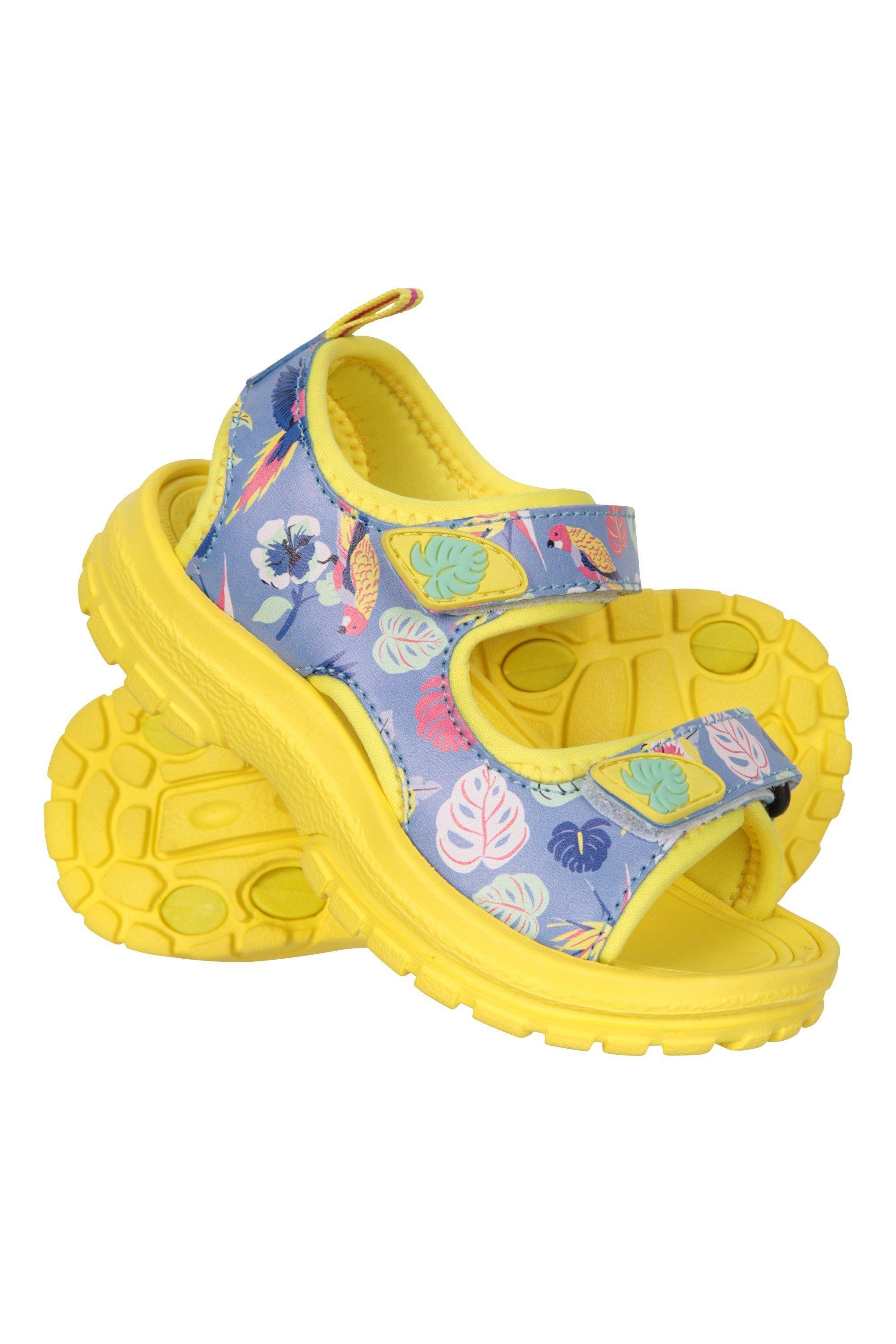 Песочные сандалии и удобная летняя пляжная обувь Mountain Warehouse, желтый дизайнерская легкая уличная сетчатая обувь boston terrier удобная и дышащая летняя обувь удобная обувь