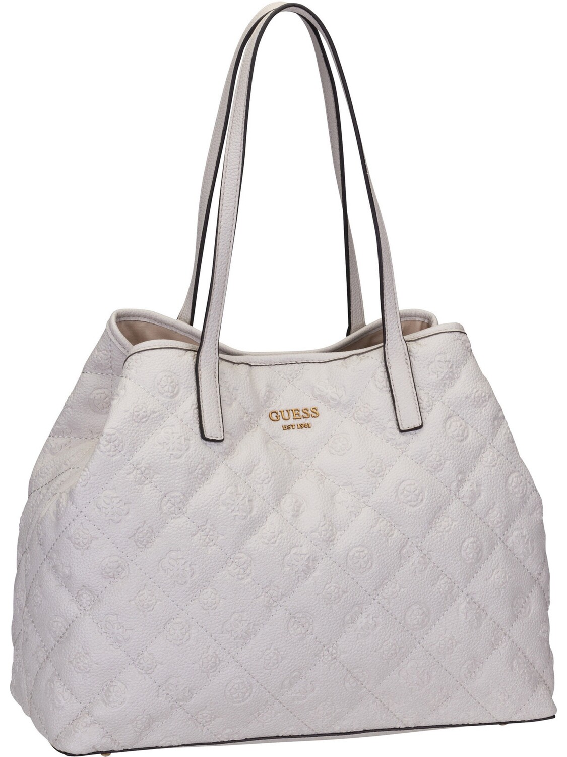 

Сумка шоппер Guess Vikky Large Tote Quilted, серый