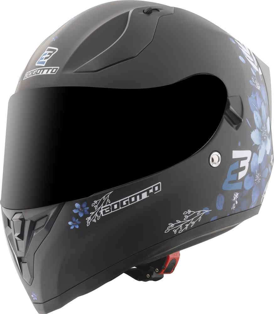 H128 Шлем Фиори Bogotto, черный/синий