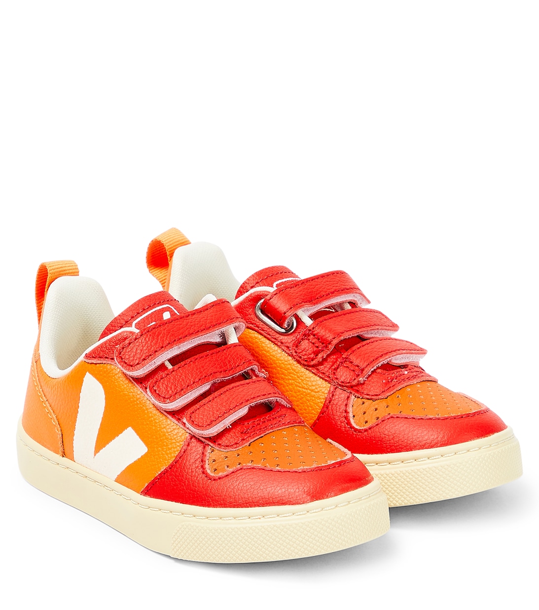 Замшевые кроссовки V-10 Veja, оранжевый кроссовки v 15 замшевые veja коричневый
