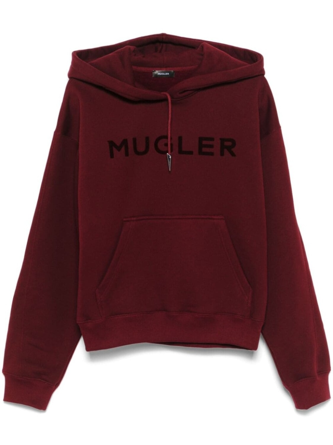 

Mugler толстовка с логотипом, красный