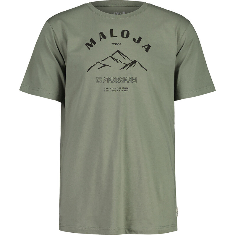 

Мужской Гамшпитц М футболка Maloja, зеленый
