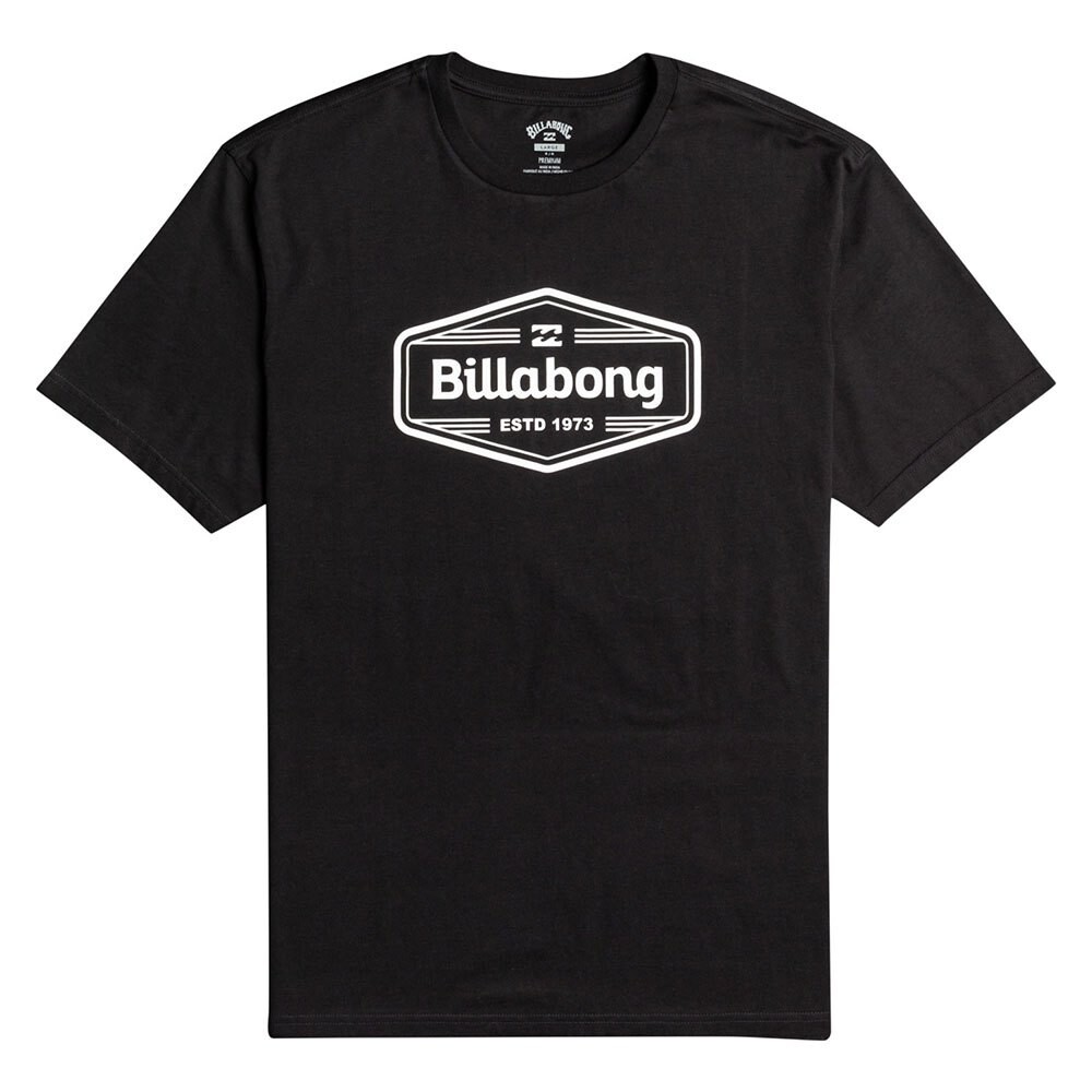 

Футболка с коротким рукавом Billabong Trademark, черный