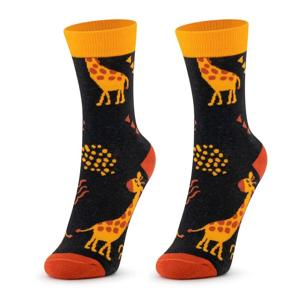

Носки Kylie Crazy Of Half Round Giraffe, черный