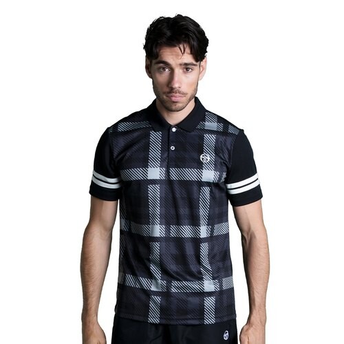 

Поло Sergio Tacchini Allan, черный