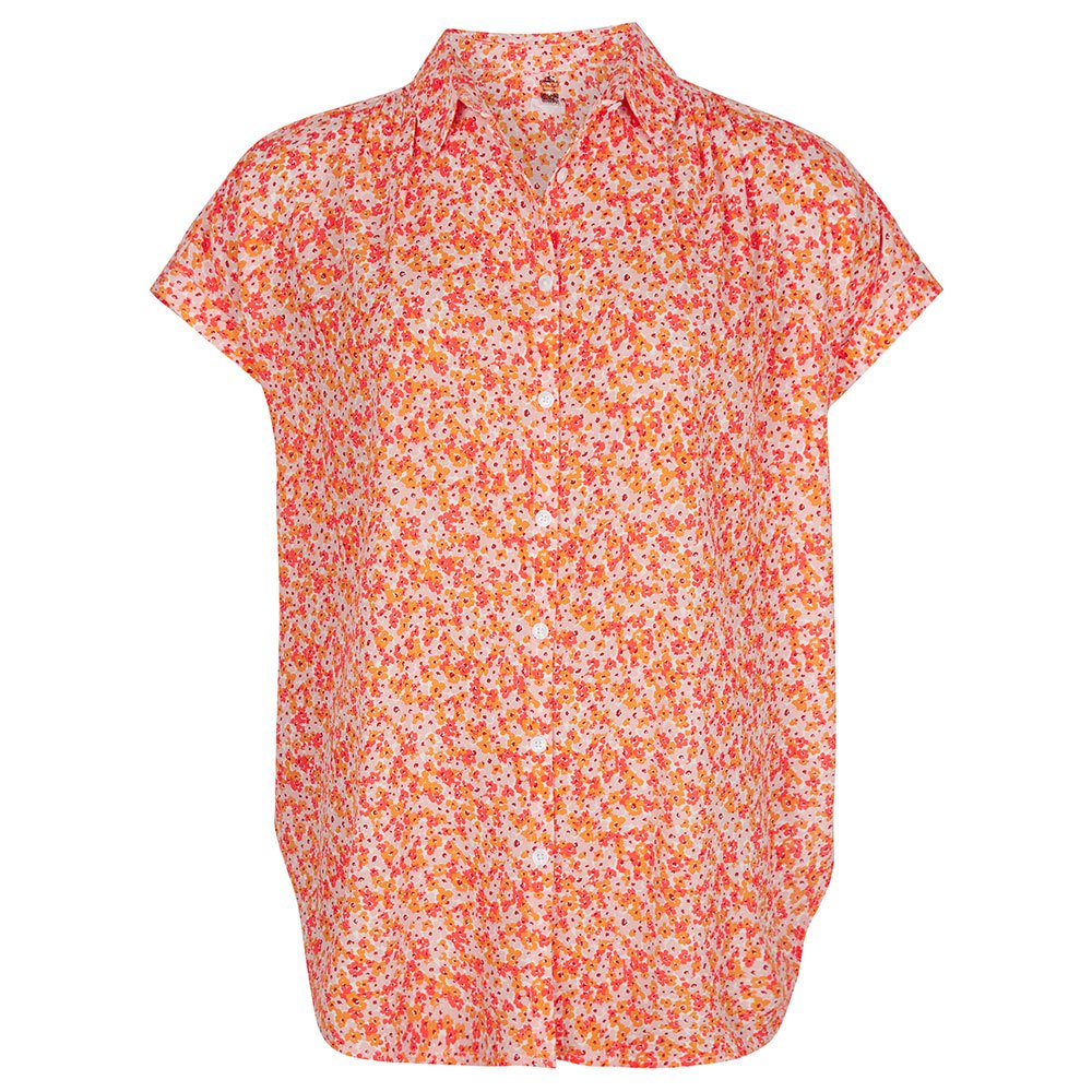 Рубашка с коротким рукавом O´neill Woven, оранжевый рубашка o stin с коротким рукавом 46 размер