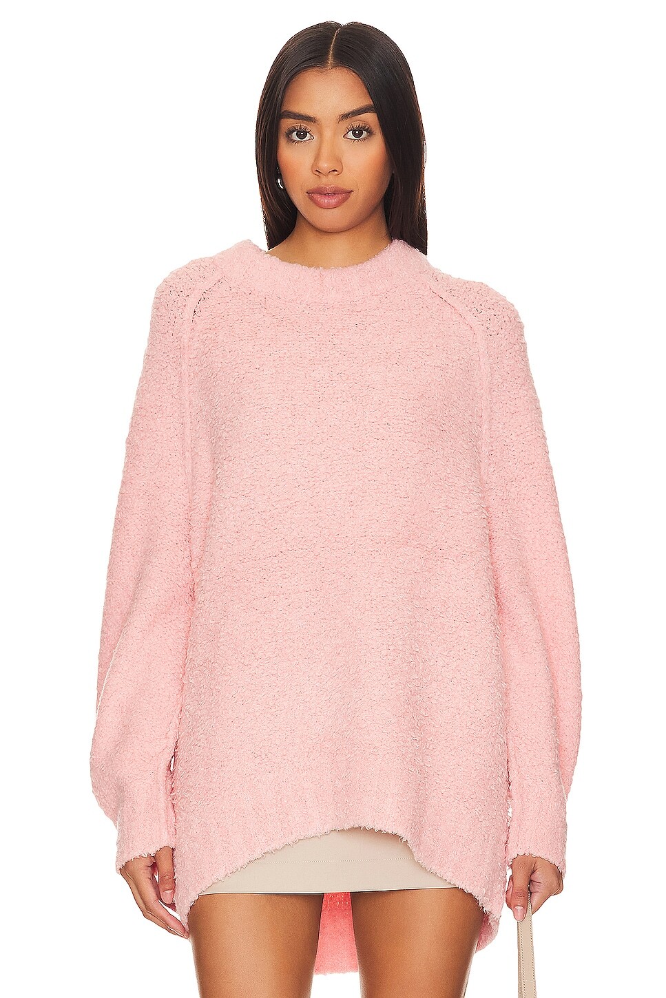 

Свитер Free People Teddy Tunic, цвет Pale Rosette