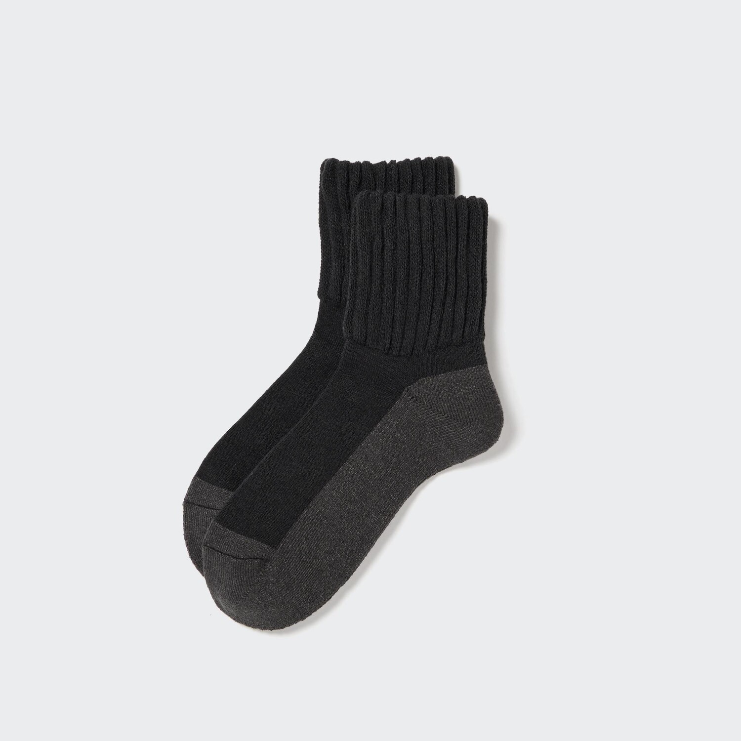 

Полутермальные носки HEATTECH с мягким ворсом Uniqlo, черный