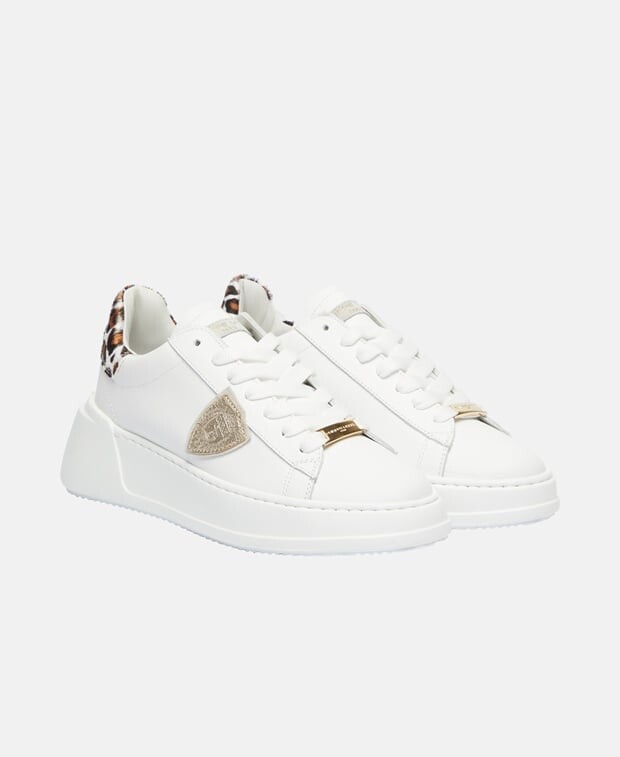 

Кроссовки на танкетке Philippe Model, белый