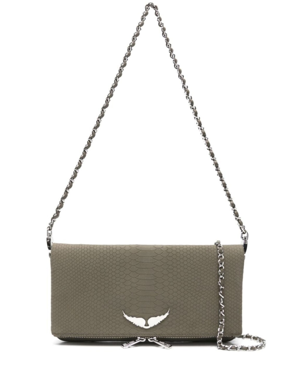 

Zadig&Voltaire клатч Rock Soft, зеленый