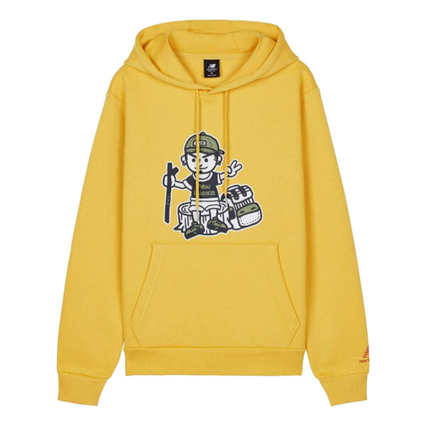 

Толстовка New Balance Logo Sports Pullover Men's Yellow, желтый