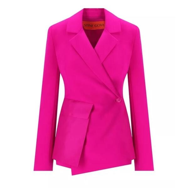 

Куртка amena fuchsia blazer Stine Goya, розовый